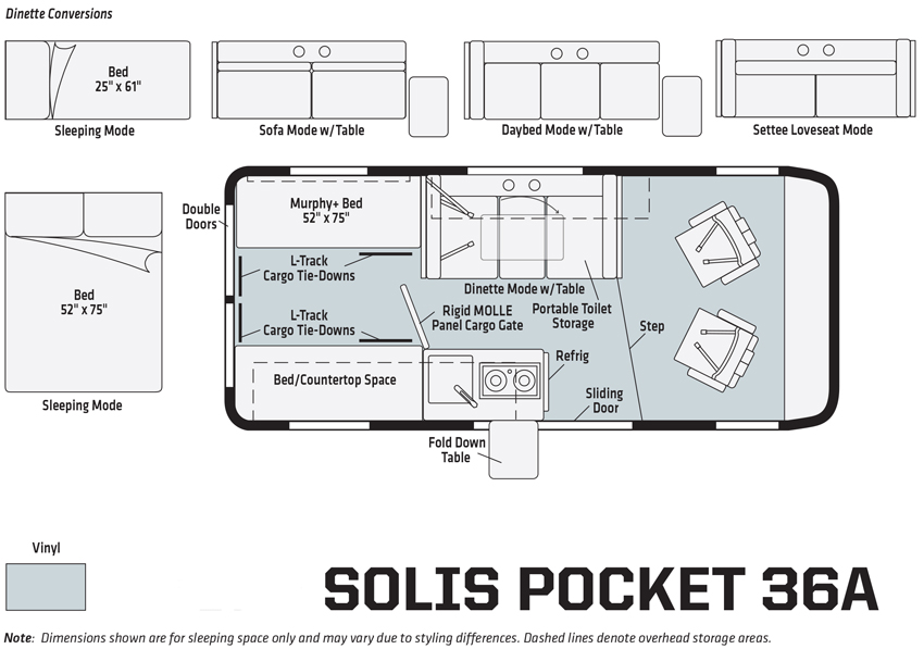 Winnebago Solis Pocket 36A Floorplan